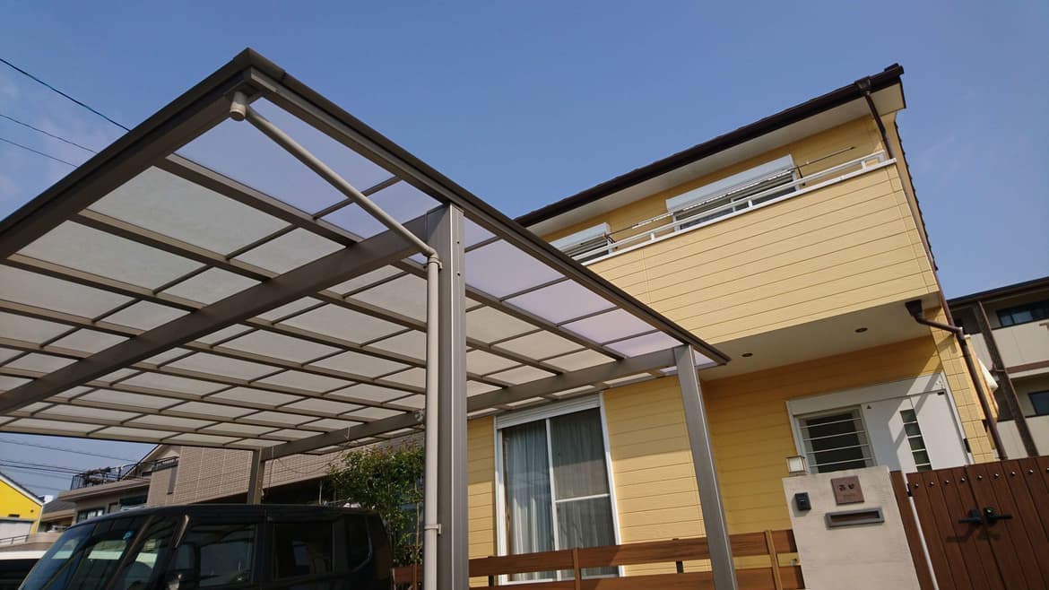 カーポート部材交換 常滑市 | カーポート修理ならエクステリアの窓口常滑市