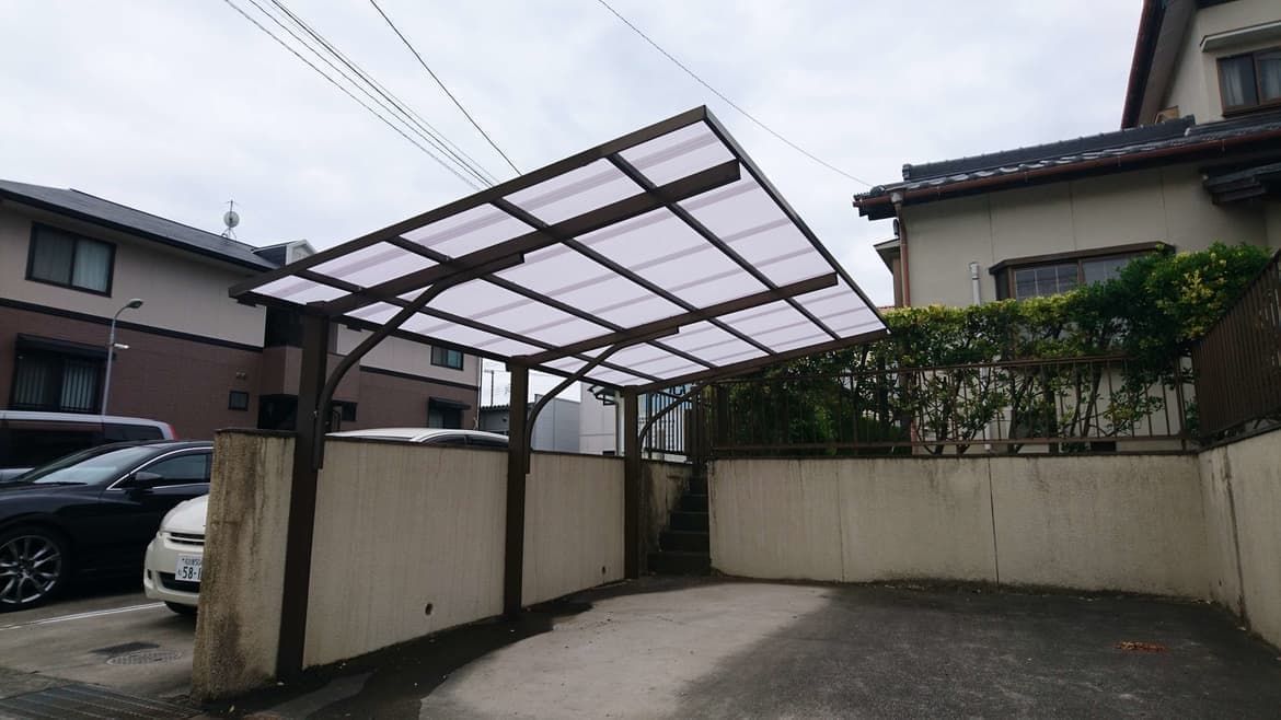 カーポート波板交換 常滑市 | 波板交換ならエクステリアの窓口常滑市