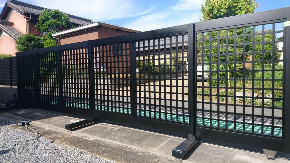 大型引戸門扉の取替えなら常滑市のエクステリアの窓口常滑市