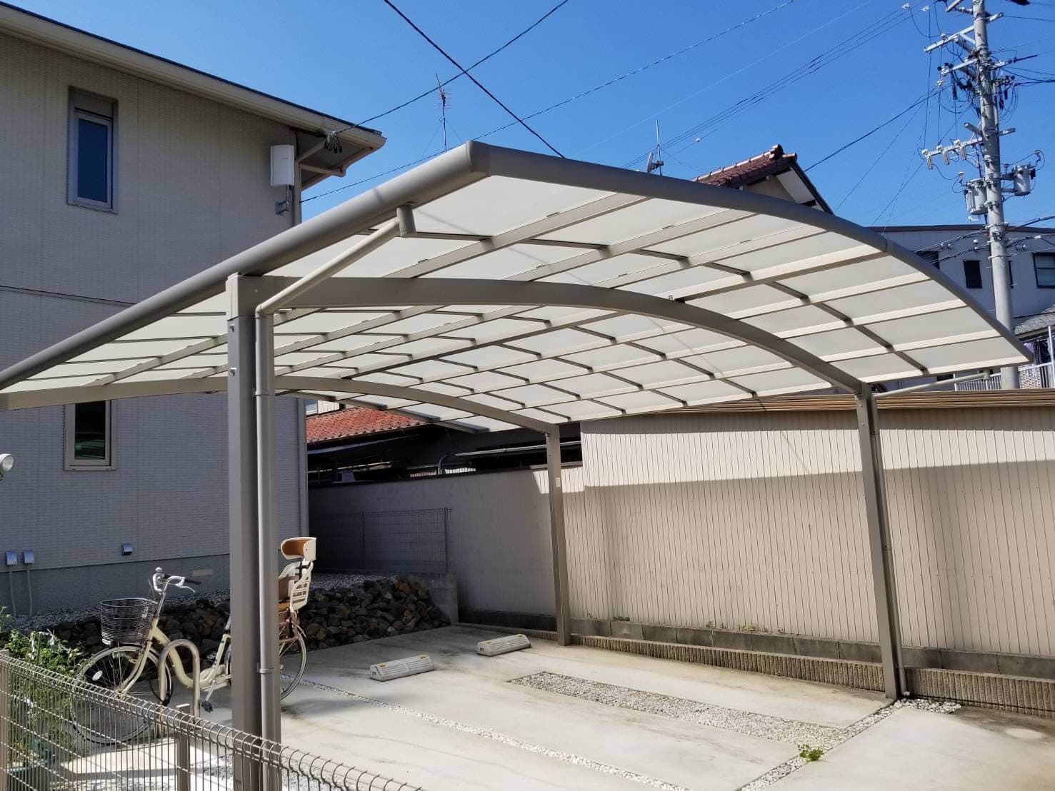 カーポート補修工事 常滑市 | カーポート修理ならエクステリアの窓口常滑市