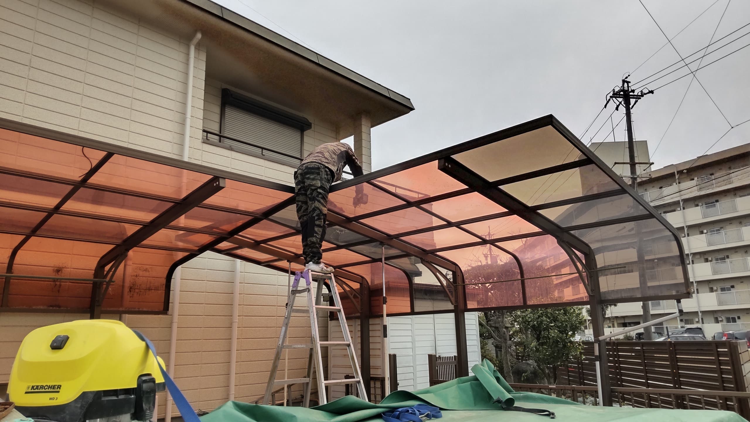 カーポートパネル交換 常滑市 | カーポート交換ならエクステリアの窓口常滑市